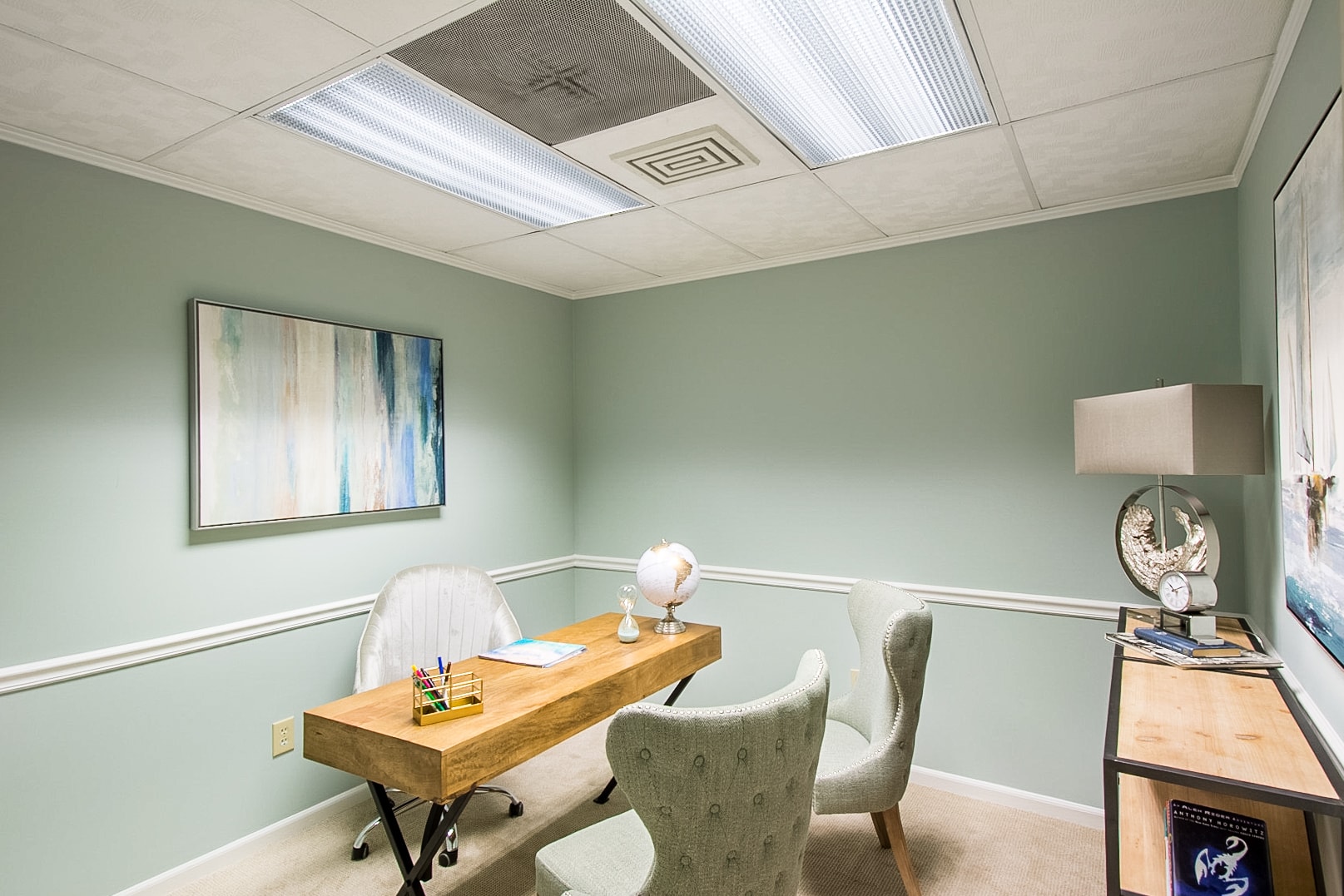 Private office suite at CoWork on Main